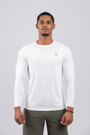 T-Shirt CORE L Blanc – t-shirt de sport Galsenfit